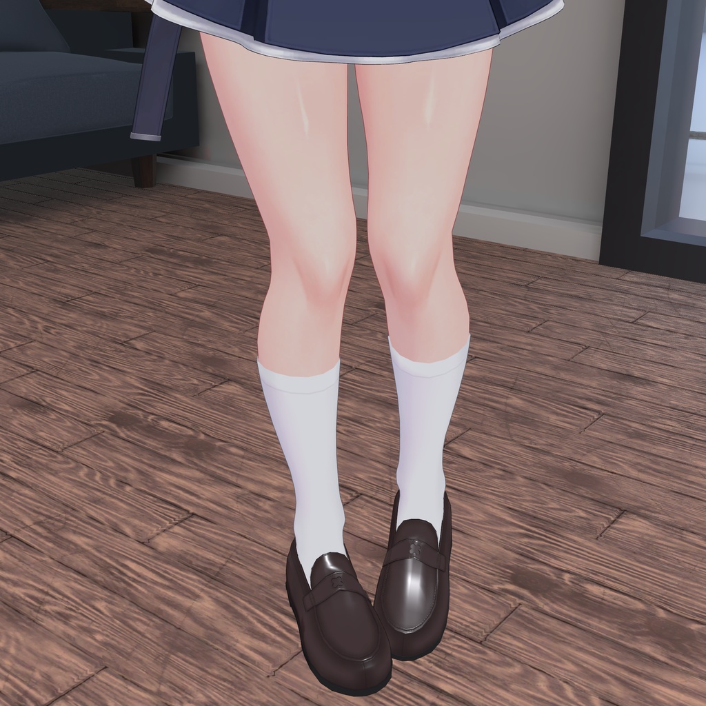 【桔梗ちゃん用】ローファーとくつしたセット