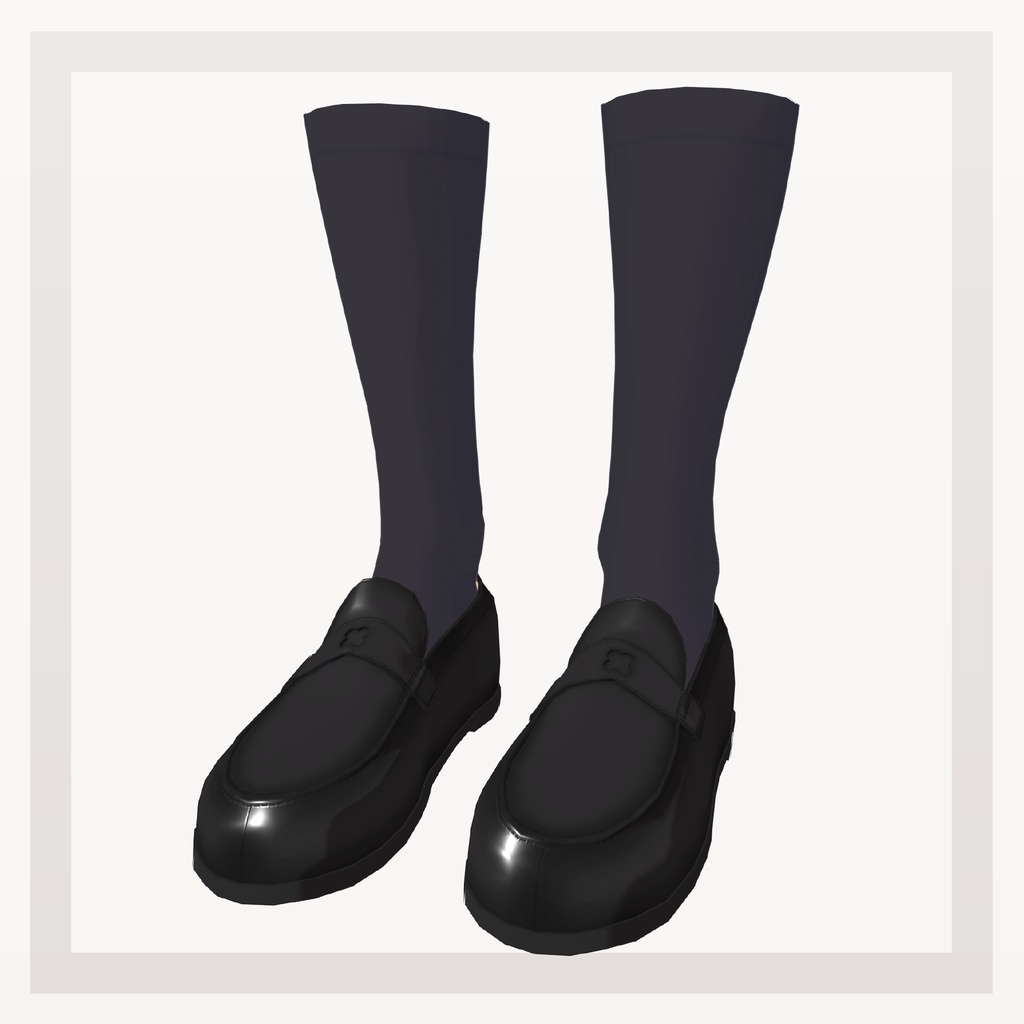 【桔梗ちゃん用】ローファーとくつしたセット