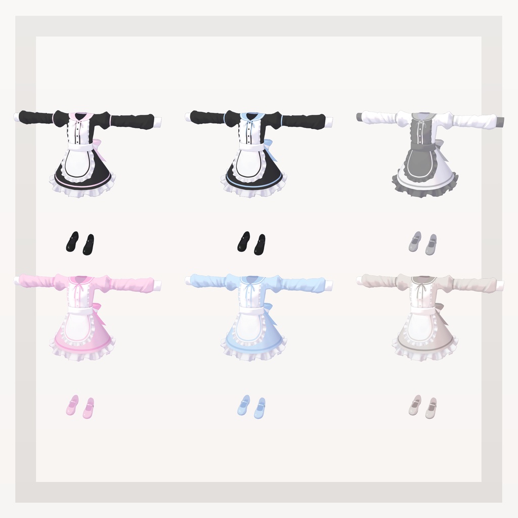 セーラー襟ミニスカートメイド