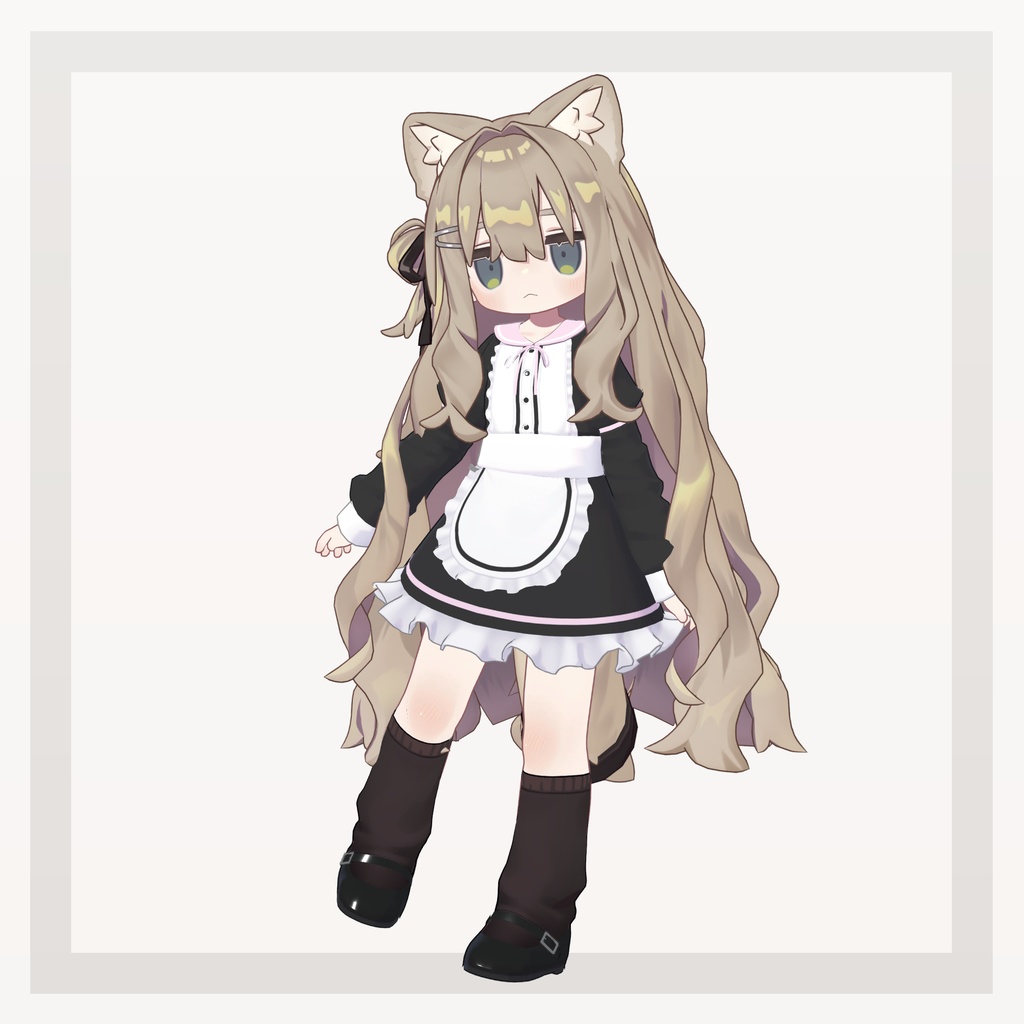 セーラー襟ミニスカートメイド