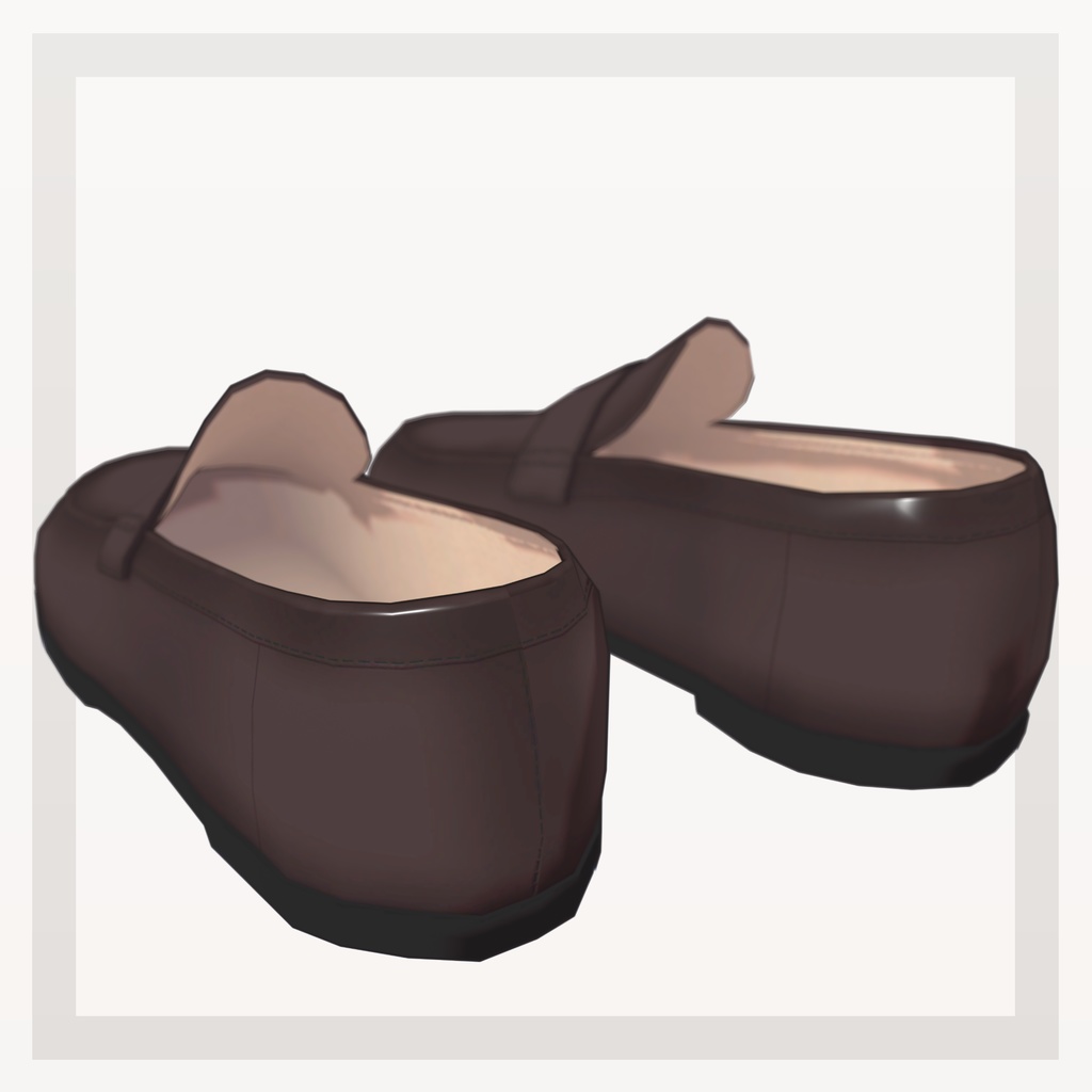 【14アバター対応】四つ葉ローファー