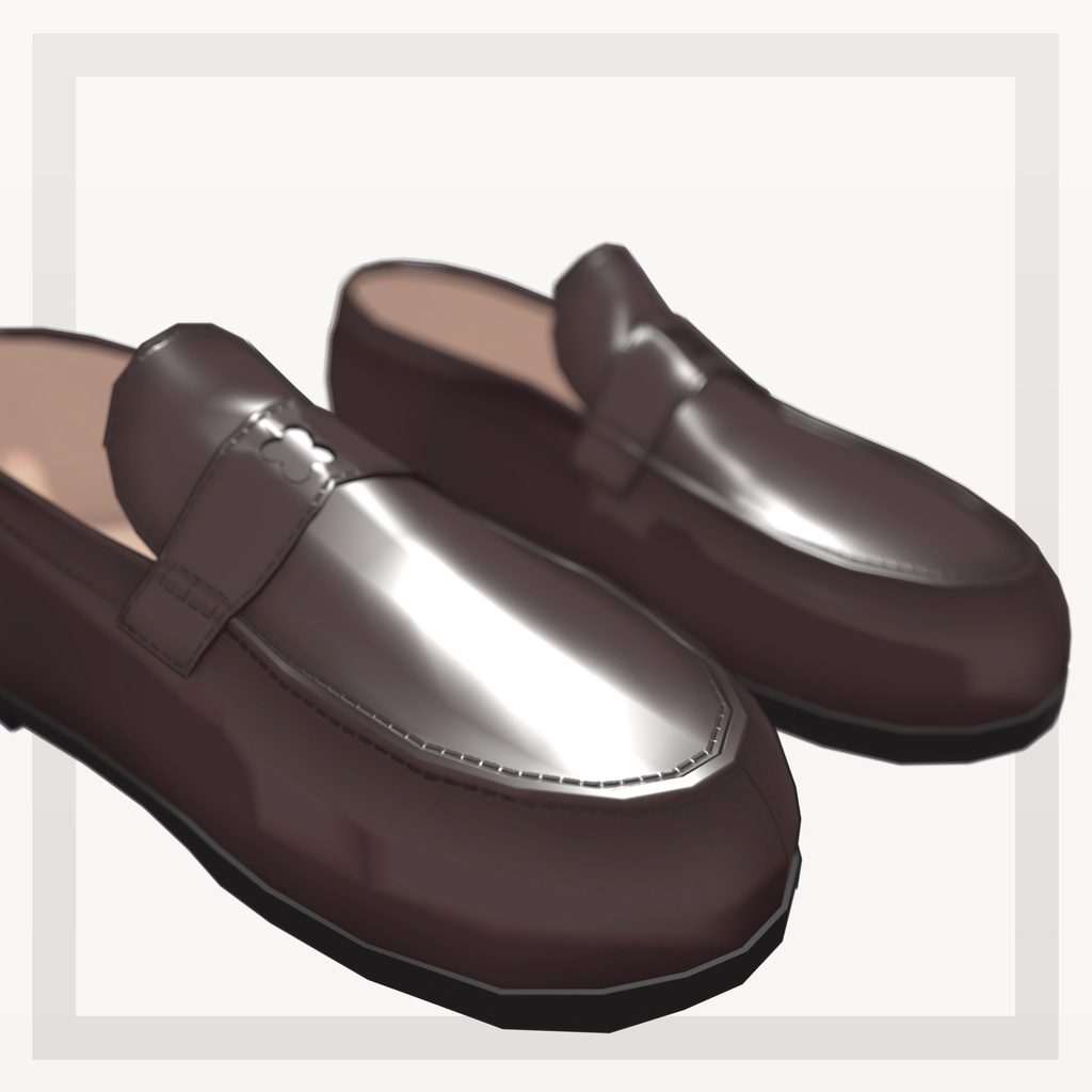 【14アバター対応】四つ葉ローファー