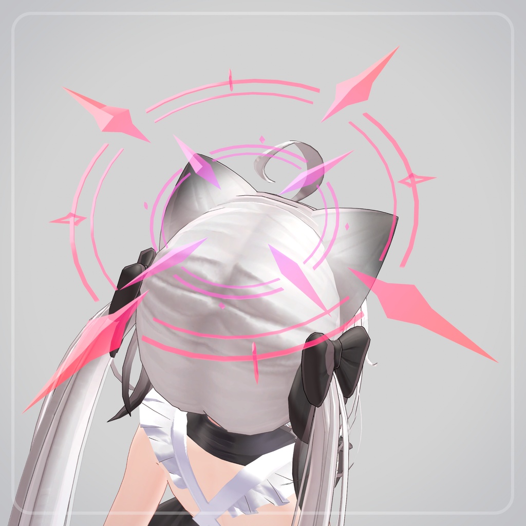 【無料】回転アニメ付き天使の輪