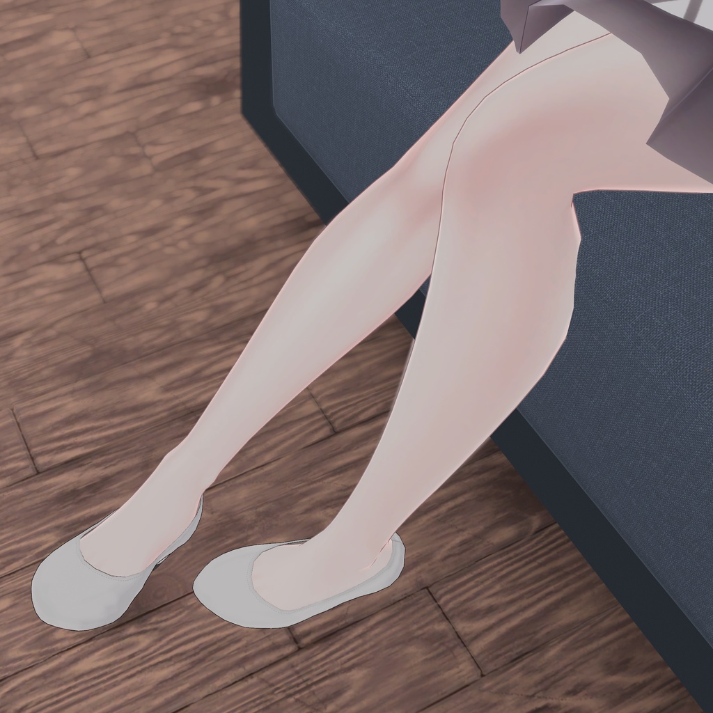 【7アバター対応】四つ葉パンプス