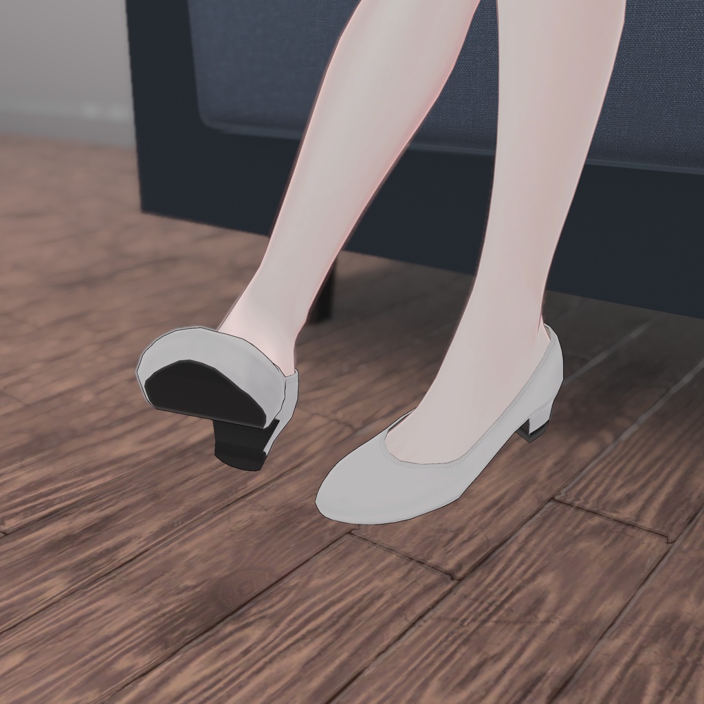 【7アバター対応】四つ葉パンプス