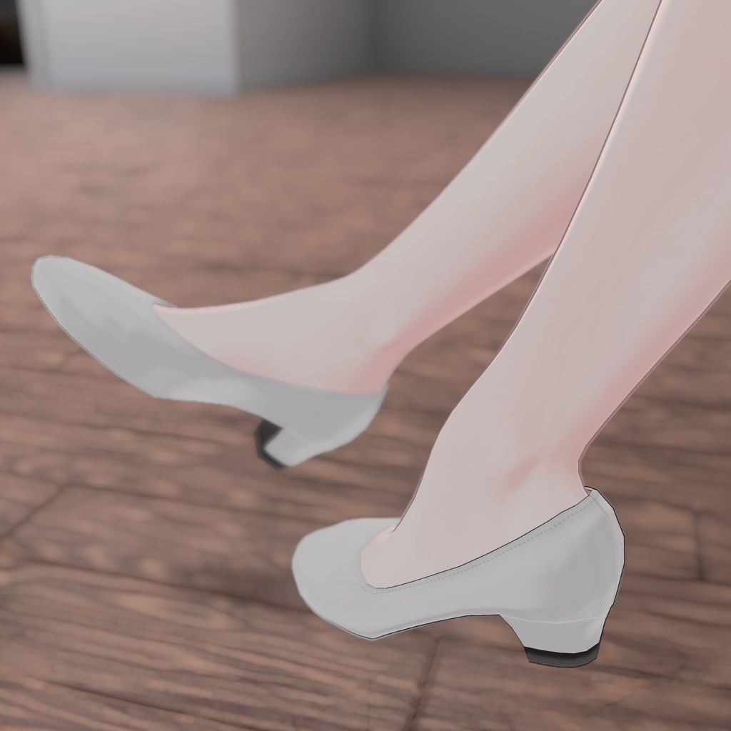 【7アバター対応】四つ葉パンプス