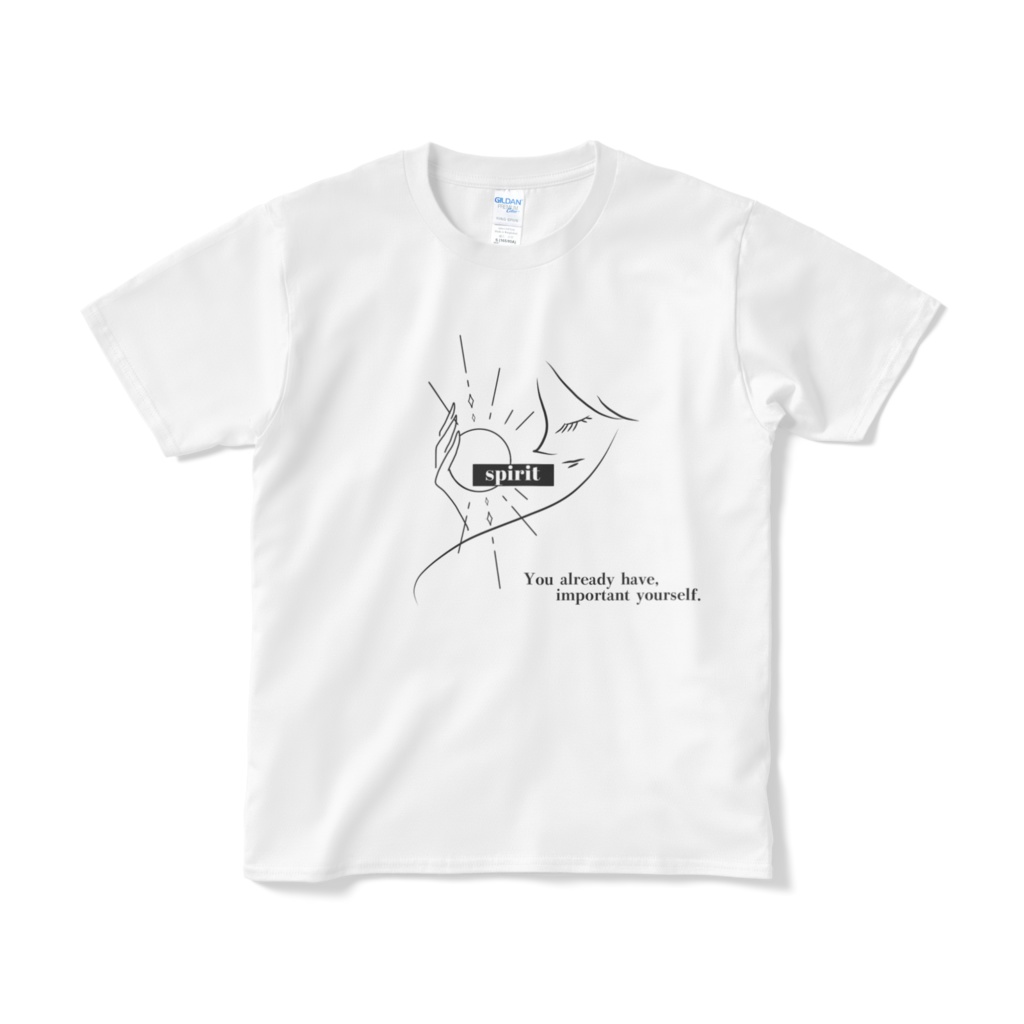 Spirit Message 白Tシャツ【投影】