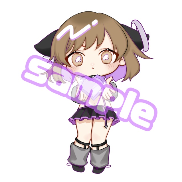 ぱーぷるにゃんこ マグカップ