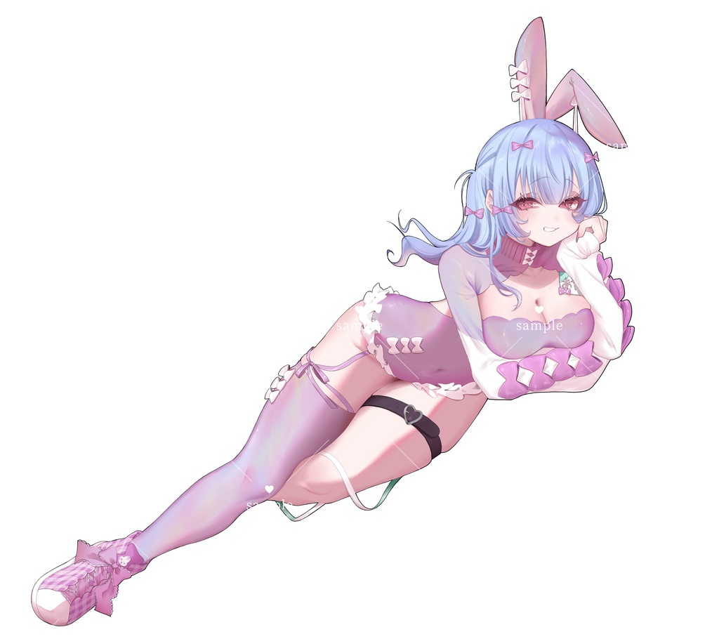 バニー衣装 布製ポーチ S L