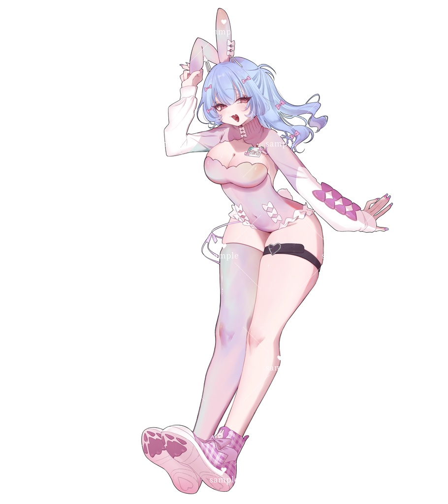 バニー衣装 布製ポーチ S L