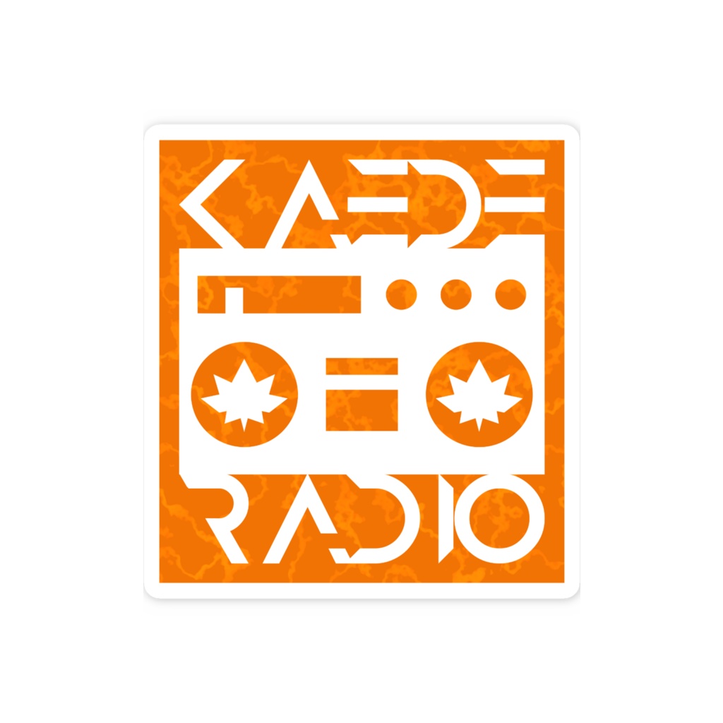 【スマホステッカー】KAEDERADIO