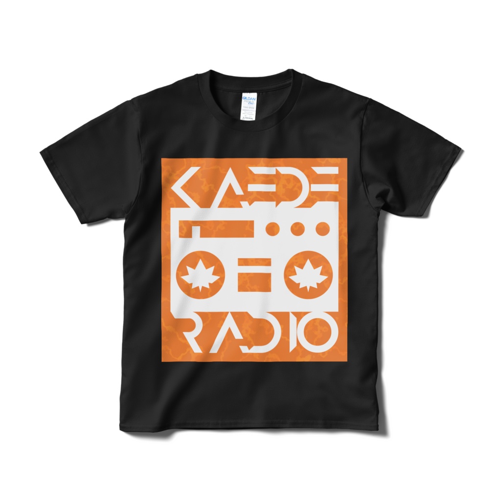 【Tシャツ】KAEDERADIO(ブラック)