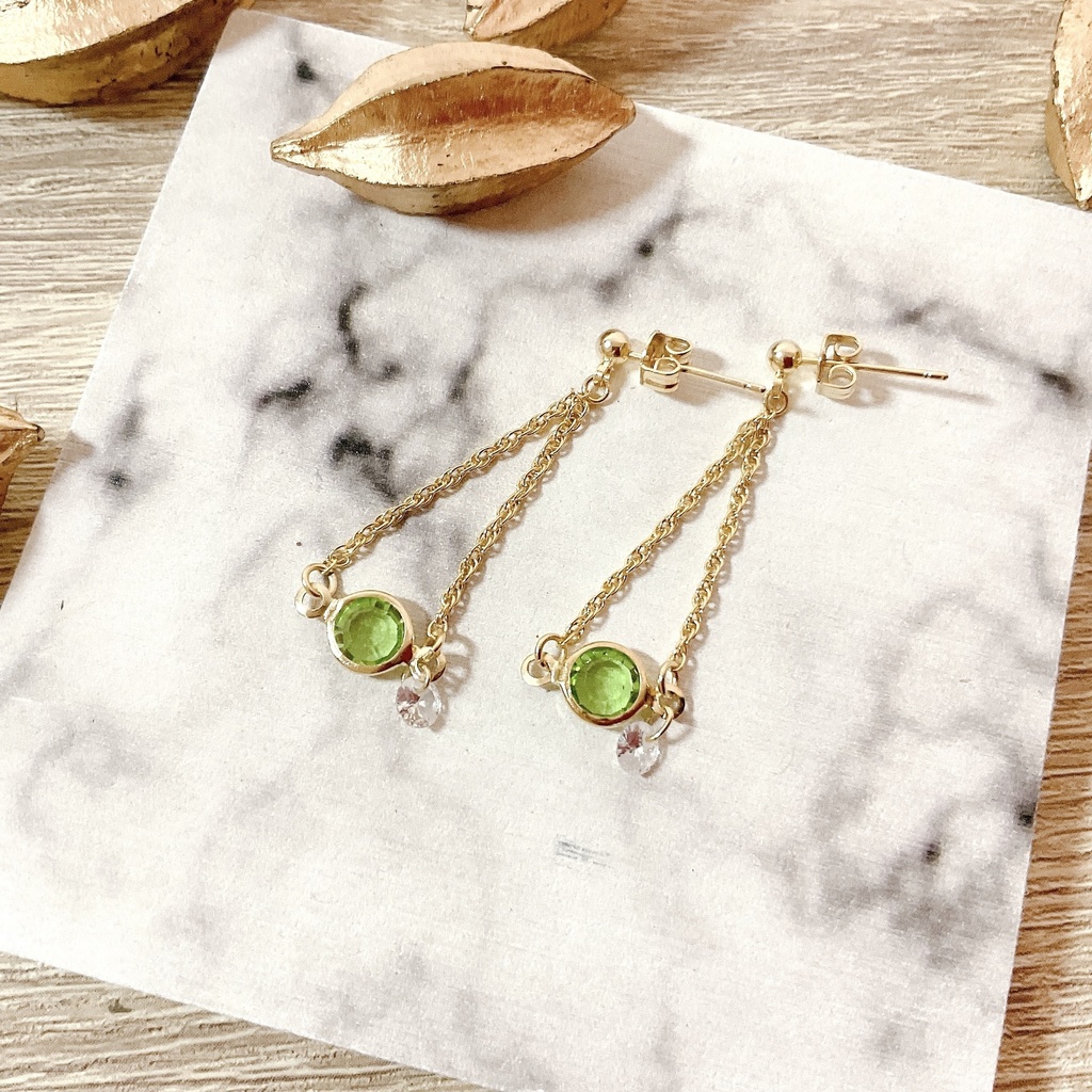 巴日和・漣ジュンイメージチェーンピアス