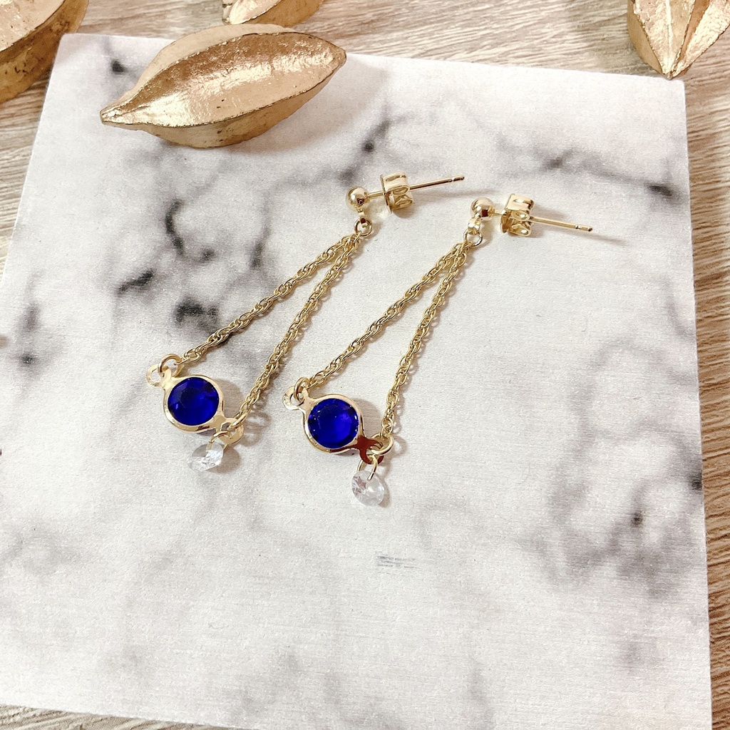 巴日和・漣ジュンイメージチェーンピアス