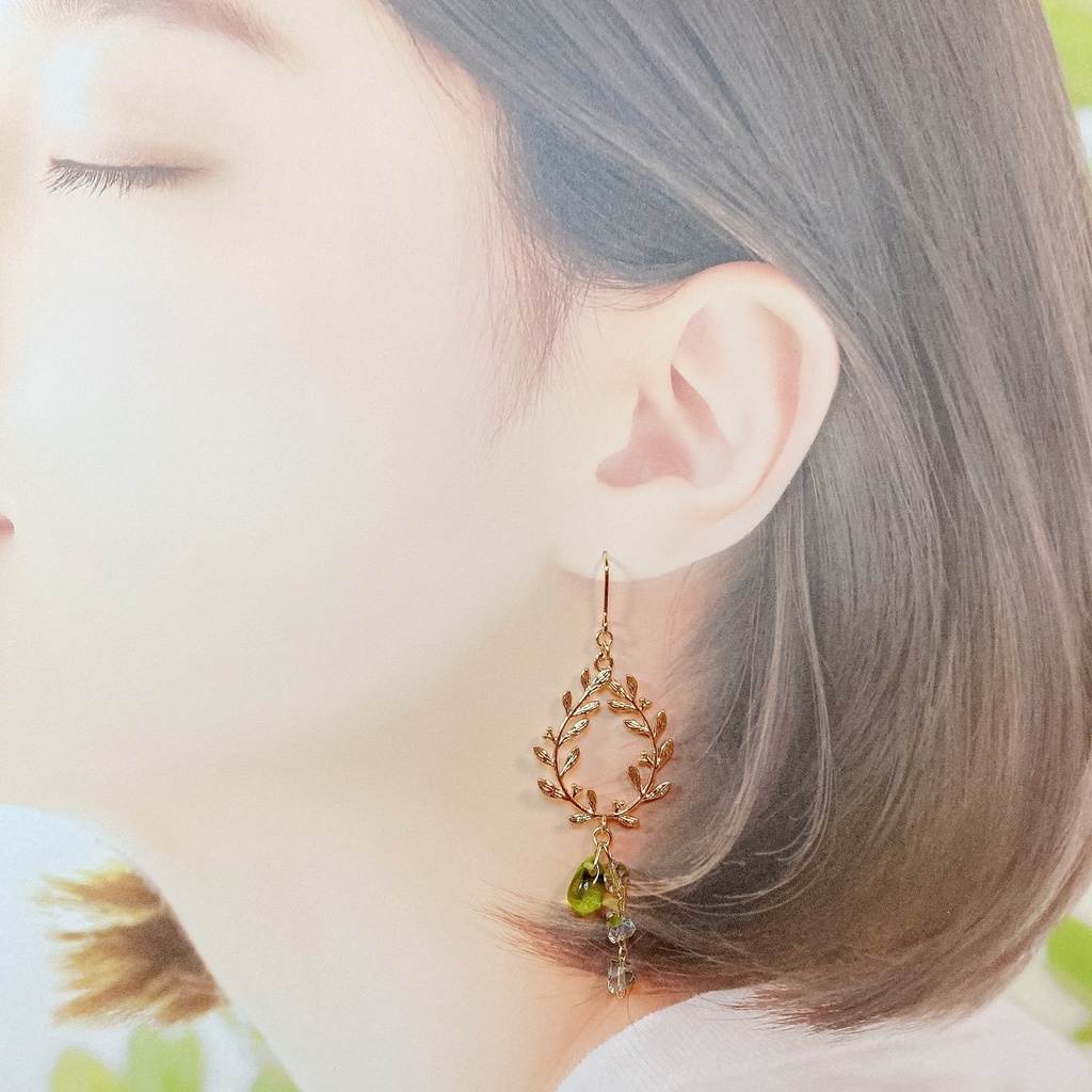 Eve(巴日和・漣ジュン) イメージしずくピアス