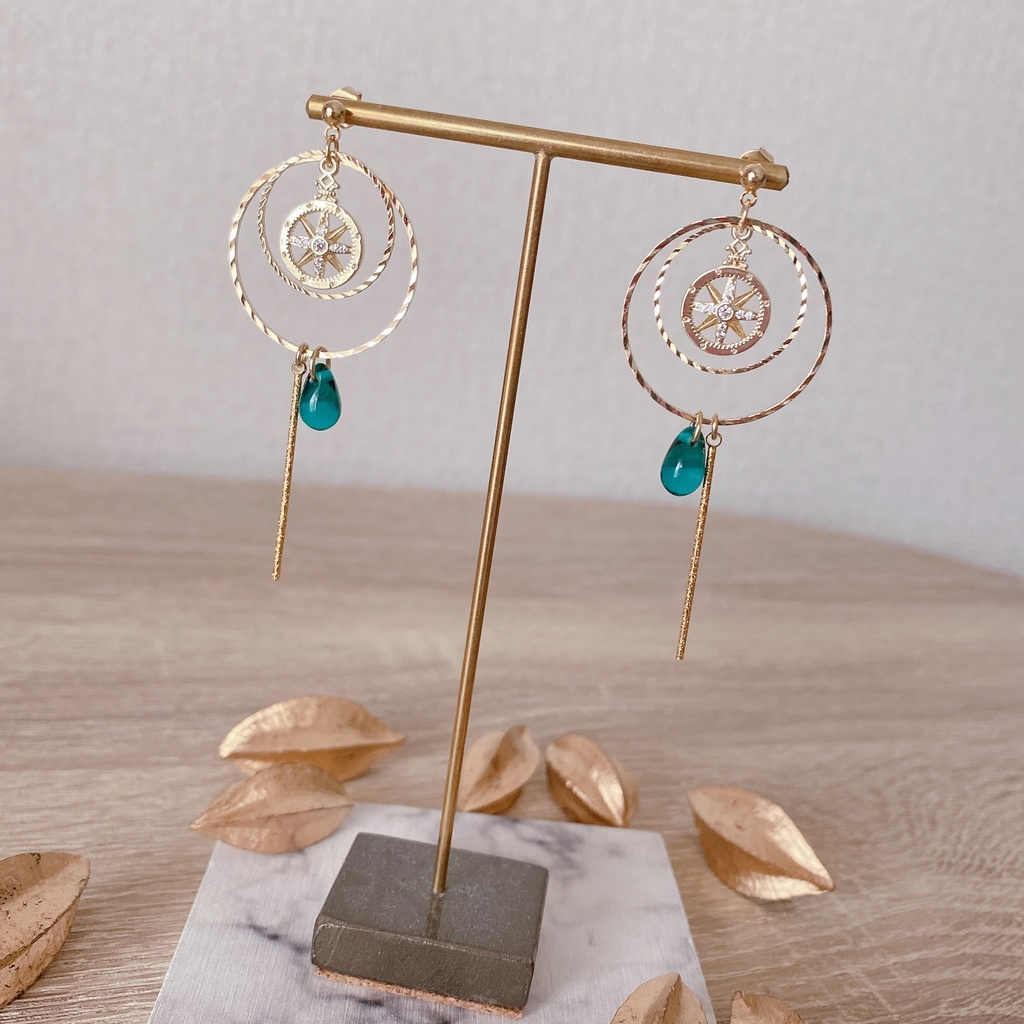 ALKALOID 「Believe 4 leaves」イメージピアス