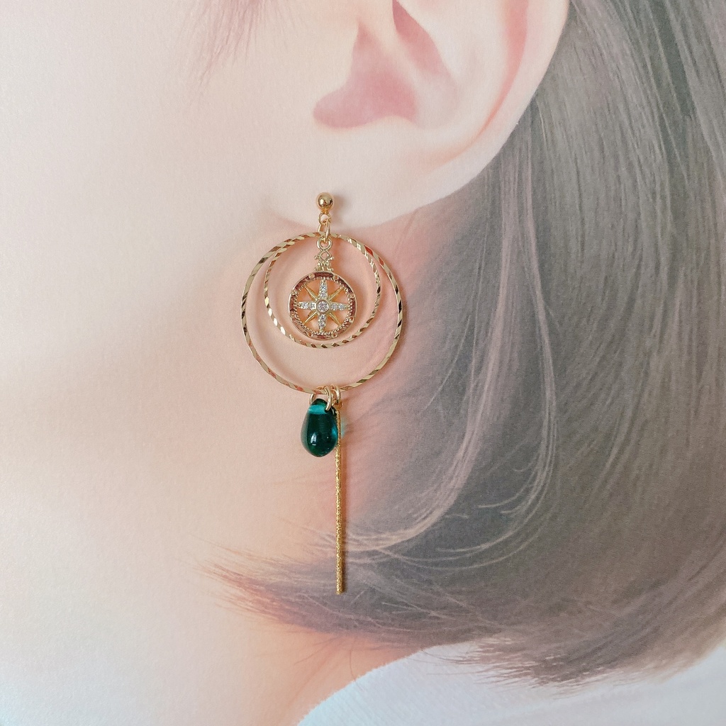 ALKALOID 「Believe 4 leaves」イメージピアス