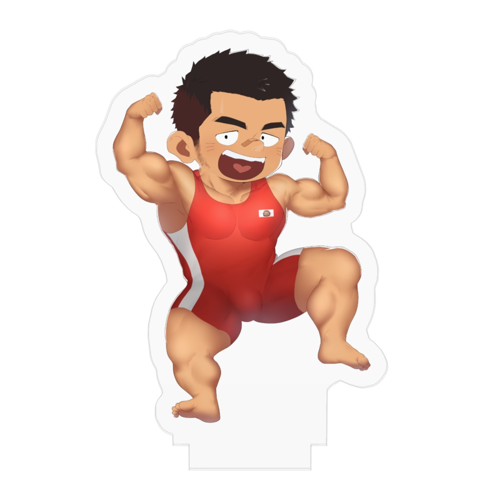 ヤマトくんアクリルフィギュア（部活Ver.）