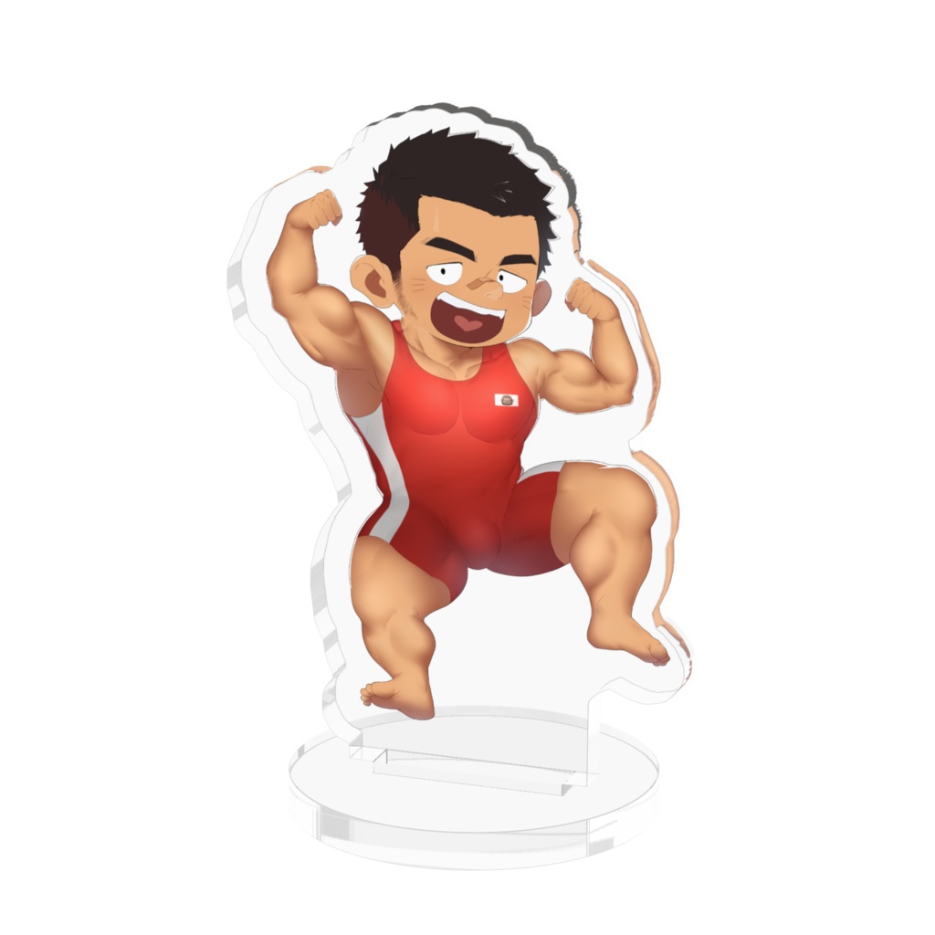 ヤマトくんアクリルフィギュア(部活Ver.)