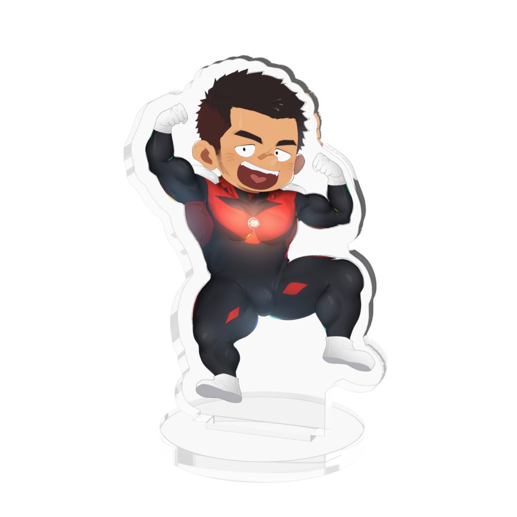 ヤマトくんアクリルフィギュア(ヒーローVer.)