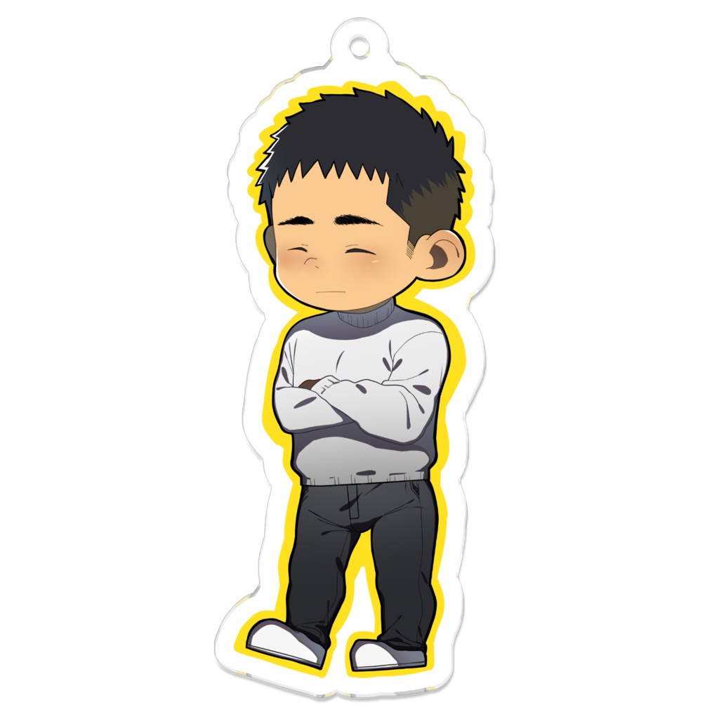 アクキーデフォルメゆうきくん　私服バージョン