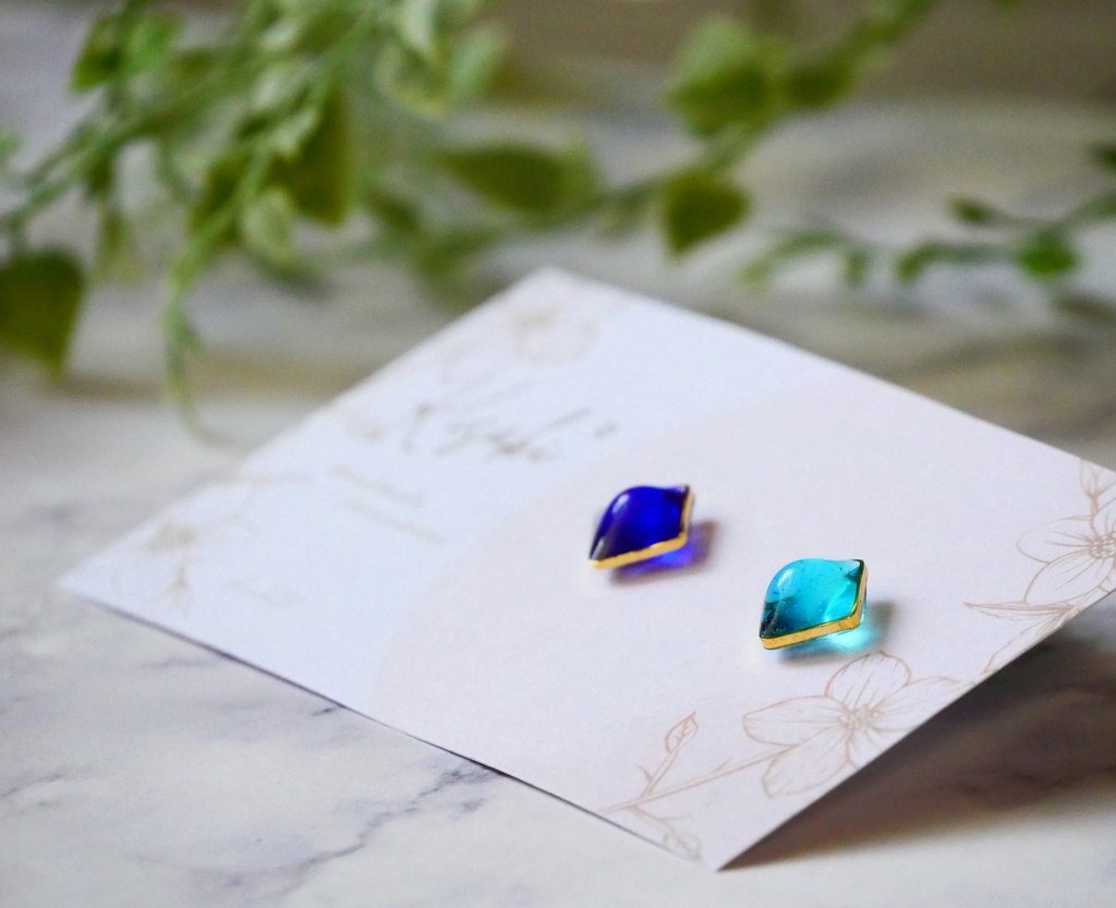 銀魂イメージ*銀時/高杉ピアス・イヤリング|一粒アクセサリー