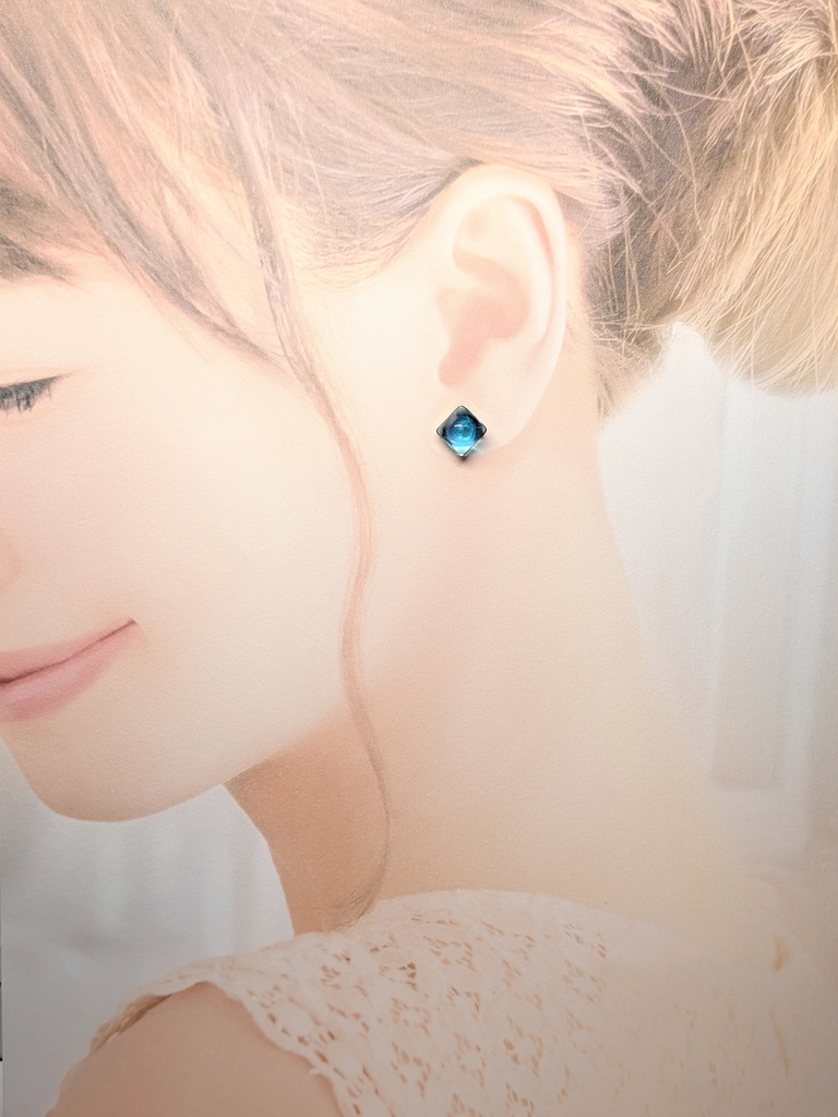 銀魂イメージ*銀時/高杉ピアス・イヤリング|一粒アクセサリー