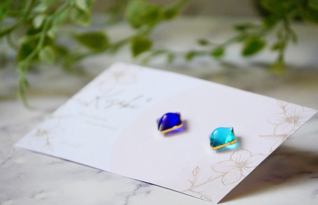 銀魂イメージ*銀時/高杉ピアス・イヤリング|一粒アクセサリー