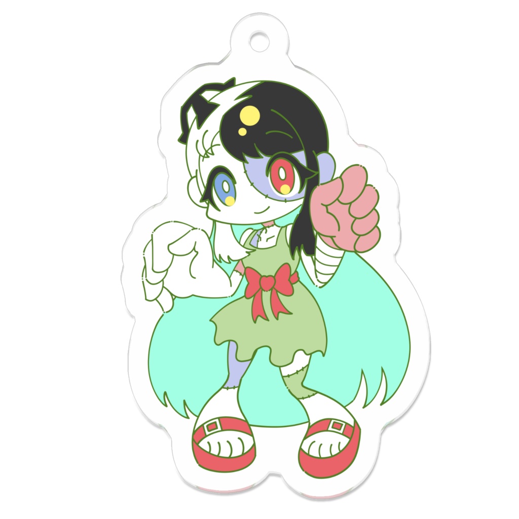 ぞんび子ちゃんアクキー