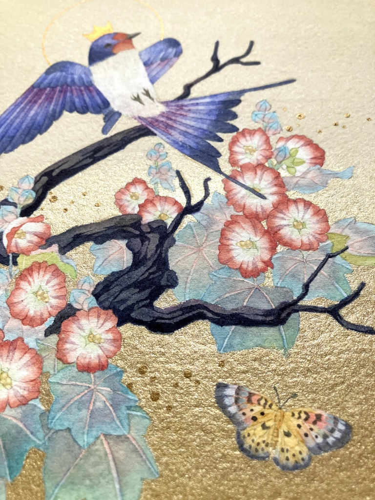 【原画】空へ高く