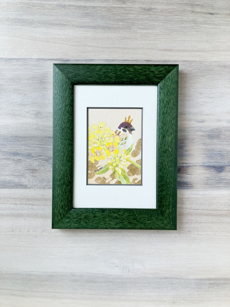 【原画】春は土のかおりーナノハナー