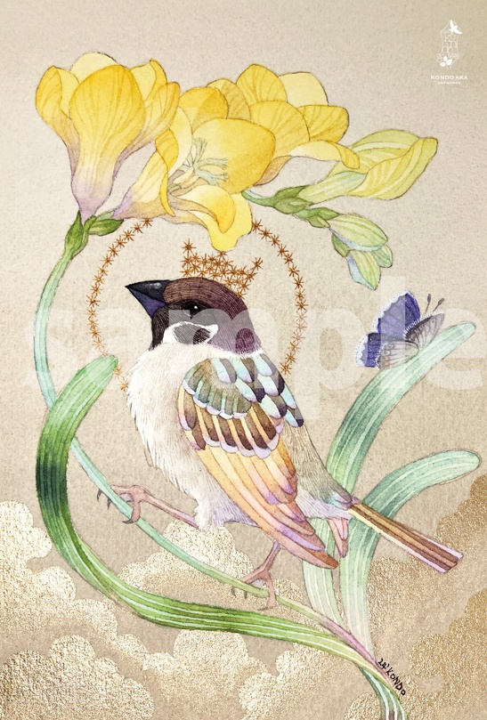 【ポストカード】ちゅんちゅんセット<7枚セット>