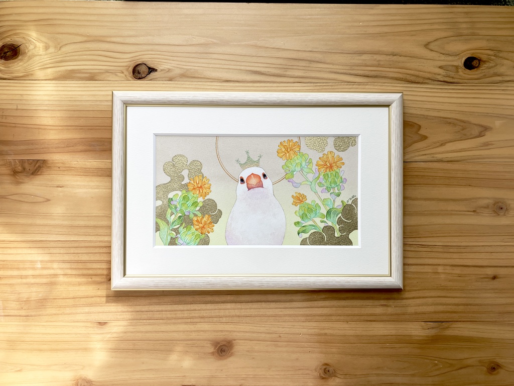 ●【NEW】とくべつ I 白文鳥