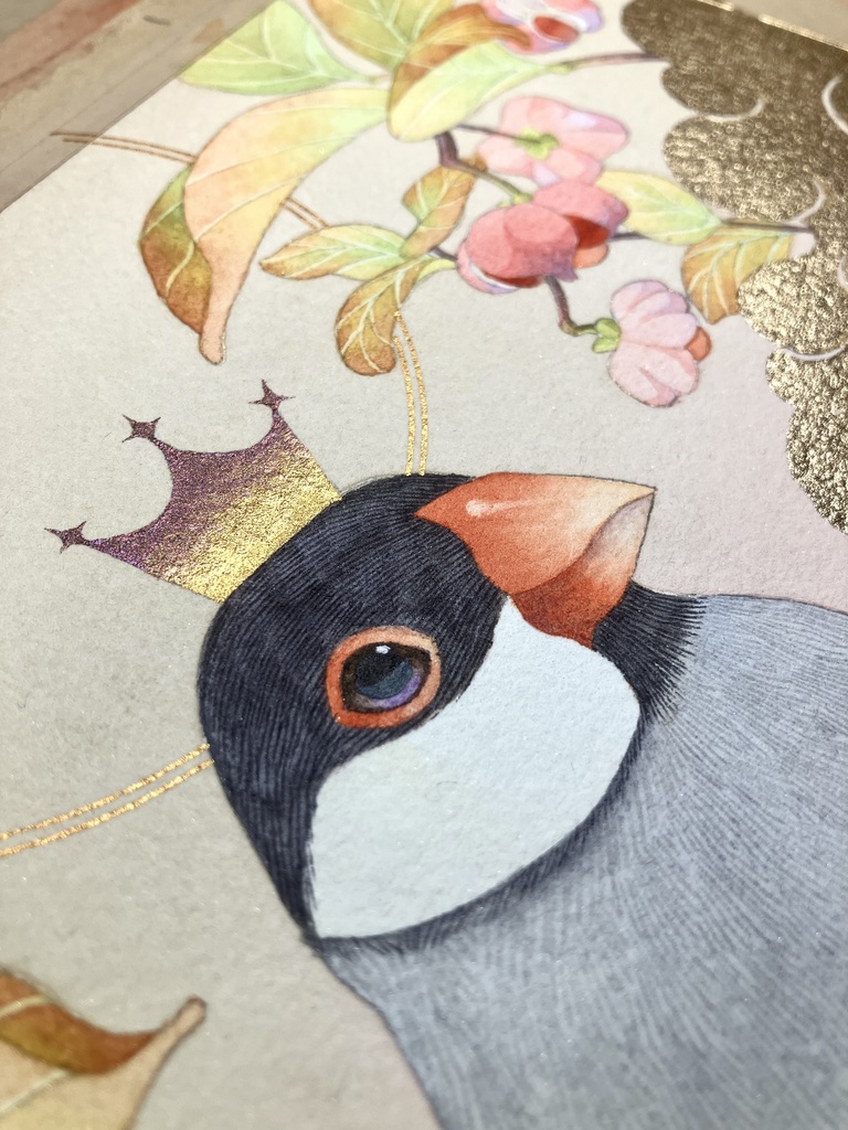 ●【NEW】とくべつ II 文鳥