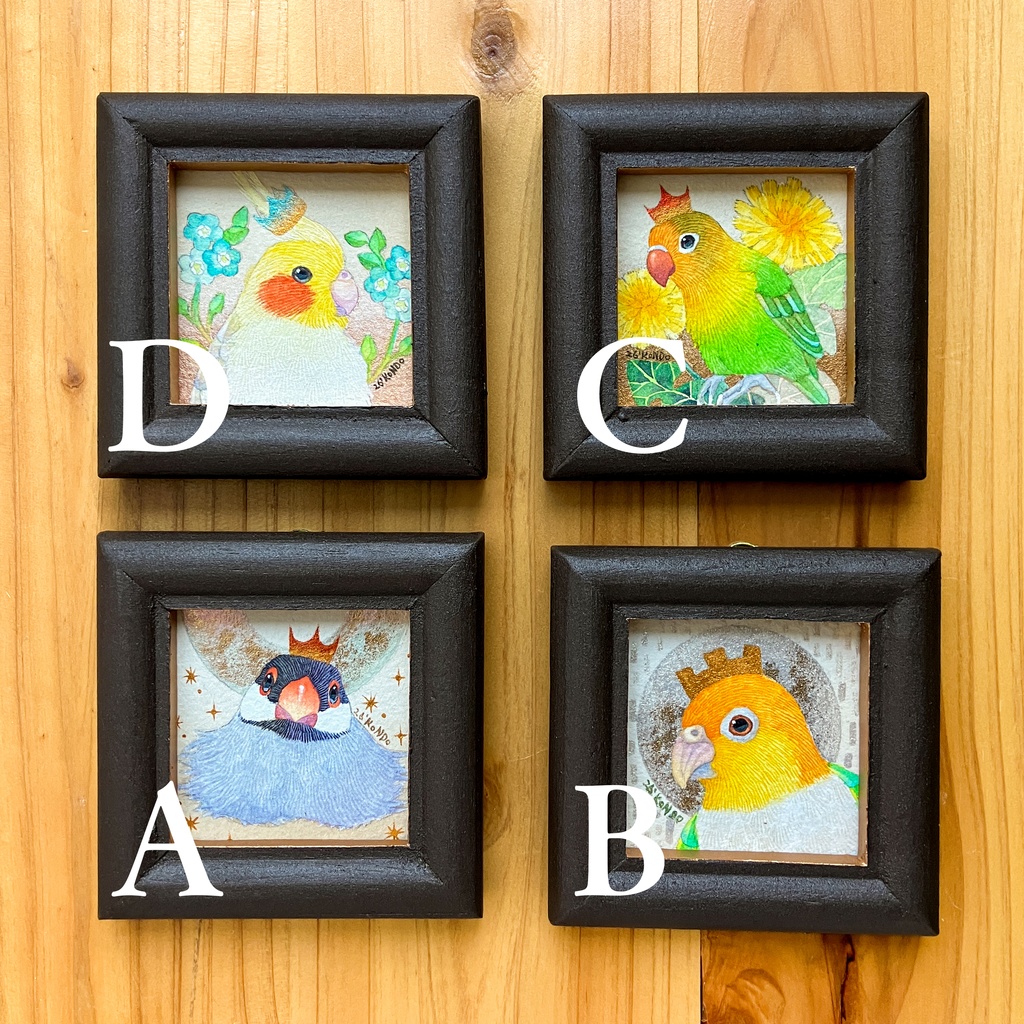 【ミニ原画】鳥フェス浅草 新作