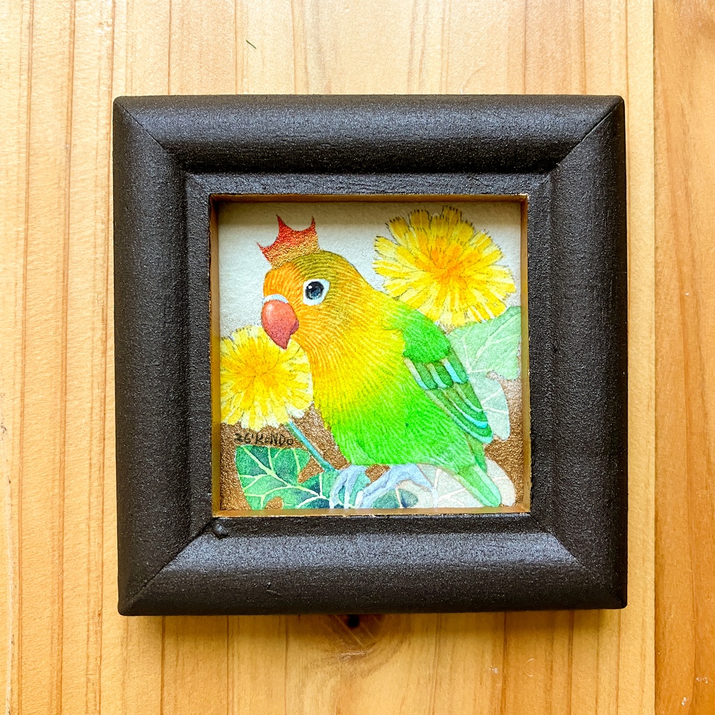 【ミニ原画】鳥フェス浅草 新作