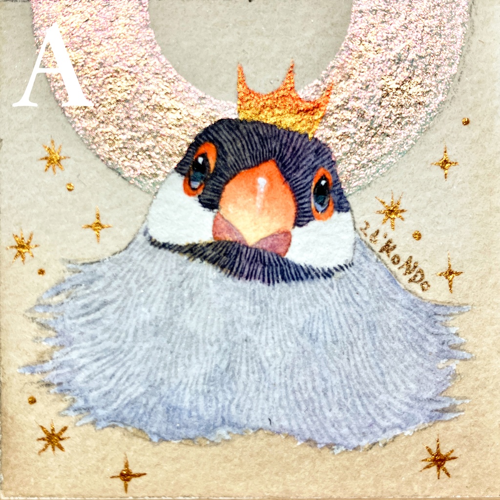 【ミニ原画】鳥フェス浅草 新作