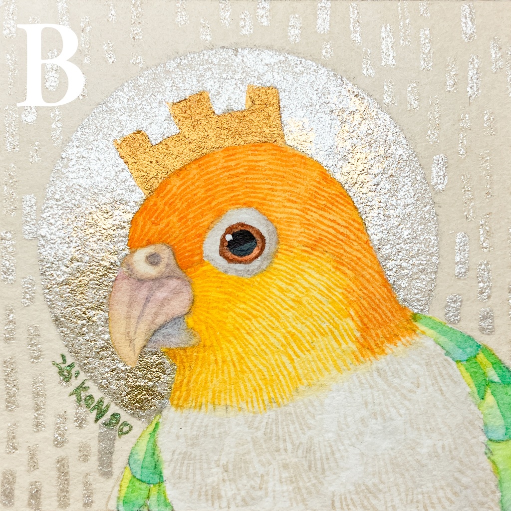 【ミニ原画】鳥フェス浅草 新作
