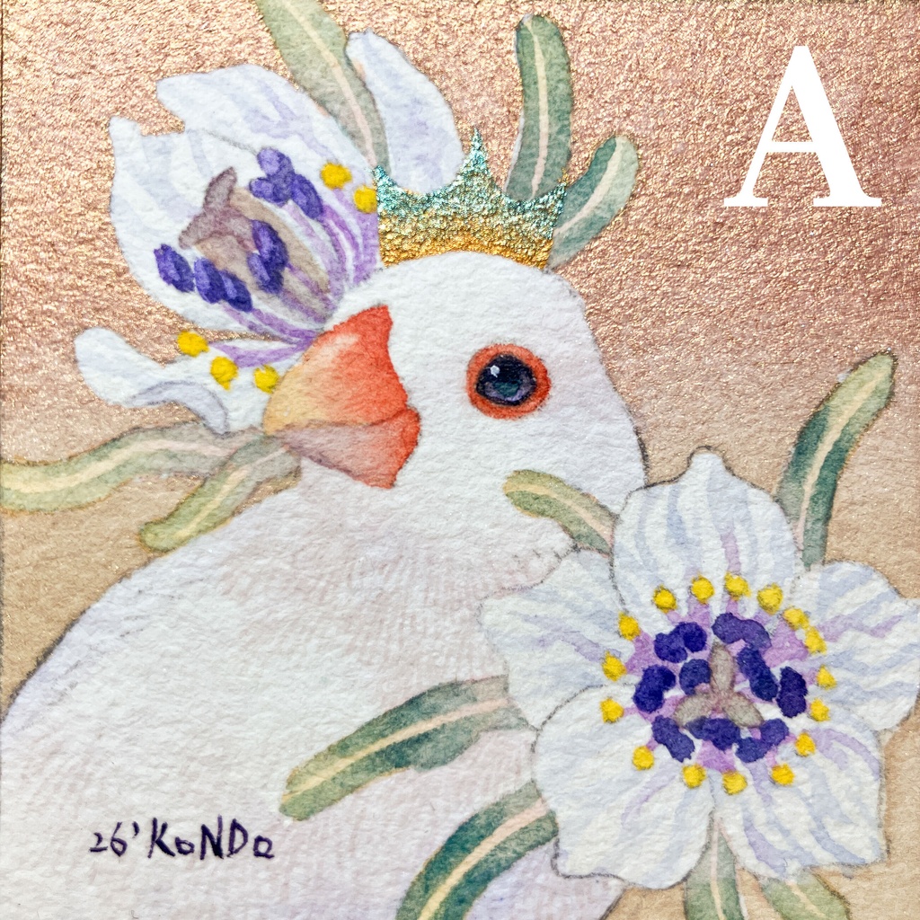 【ミニ原画】5月デザフェス・鳥フェス浅草夏 新作