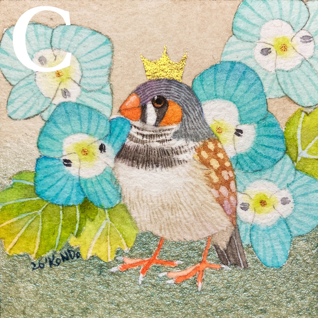 【ミニ原画】5月デザフェス・鳥フェス浅草夏 新作