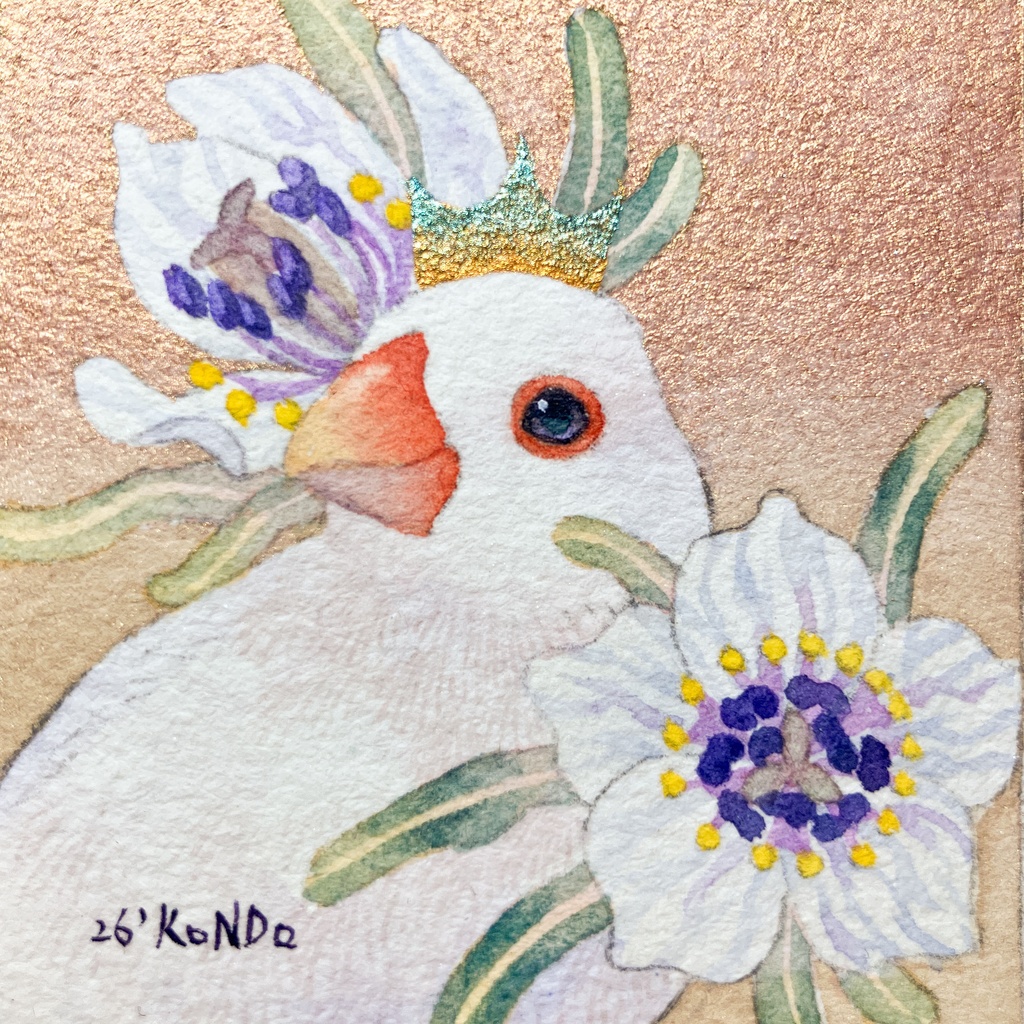 【ミニ原画】5月デザフェス・鳥フェス浅草夏 新作