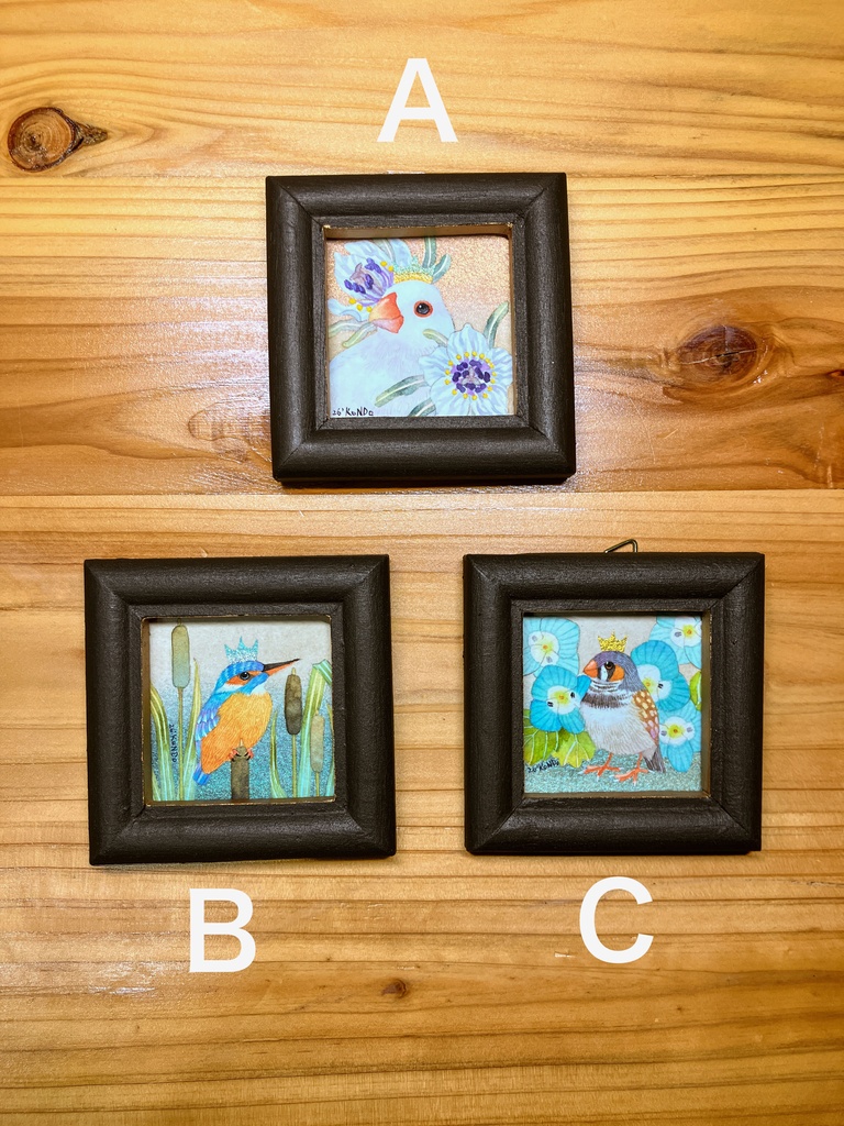 【ミニ原画】5月デザフェス・鳥フェス浅草夏 新作