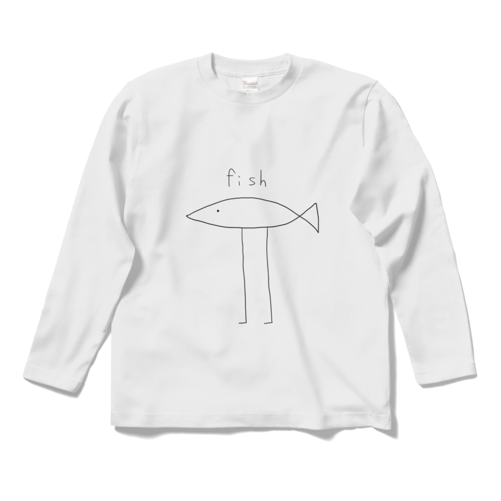 fishTシャツ（長袖）
