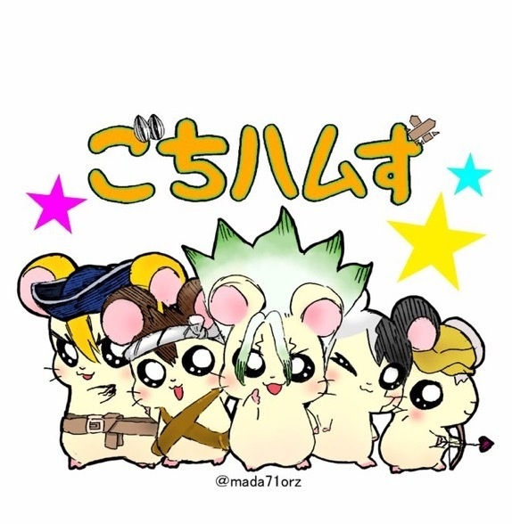 ごちハムず　アクリルスタンド