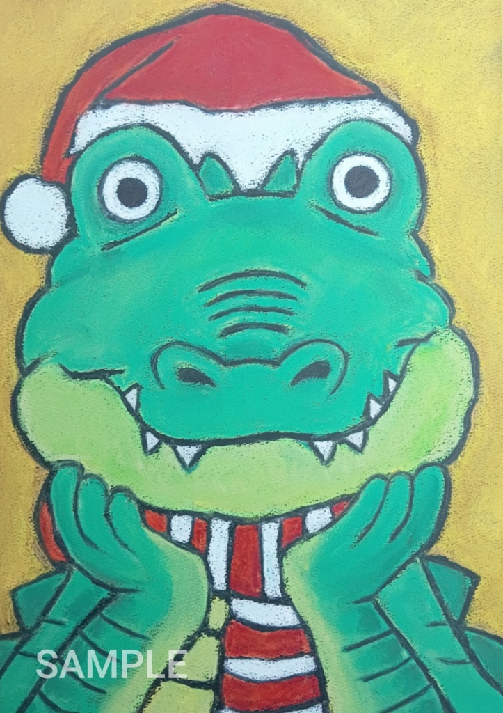 【DL版】すぐ使える!個性派クリスマスポストカード3種セット