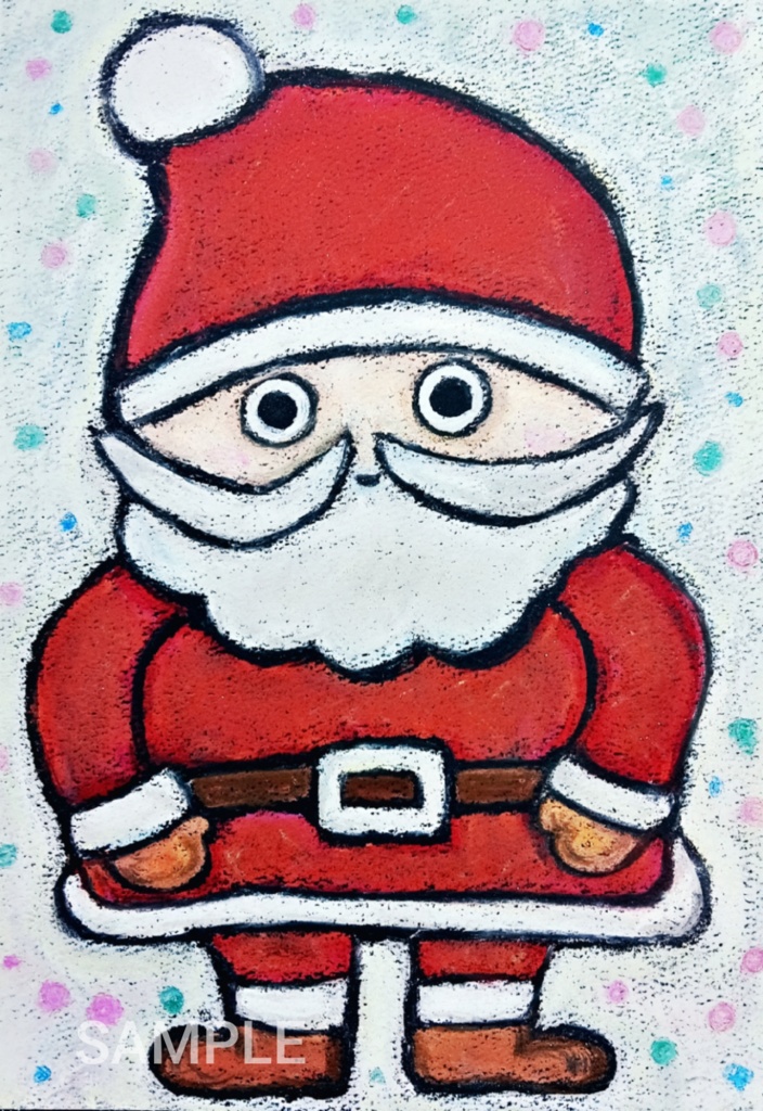 【DL版】すぐ使える!個性派クリスマスポストカード3種セット