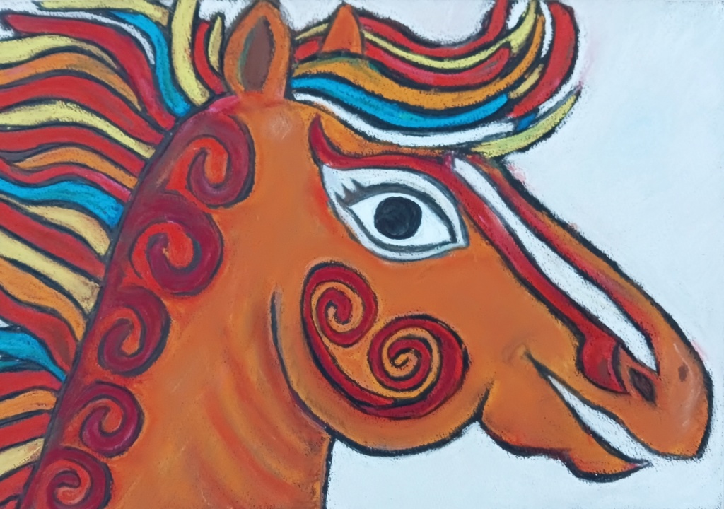 【DL版】すぐ使える✨️2026 年賀状 開運馬3枚セット✨️