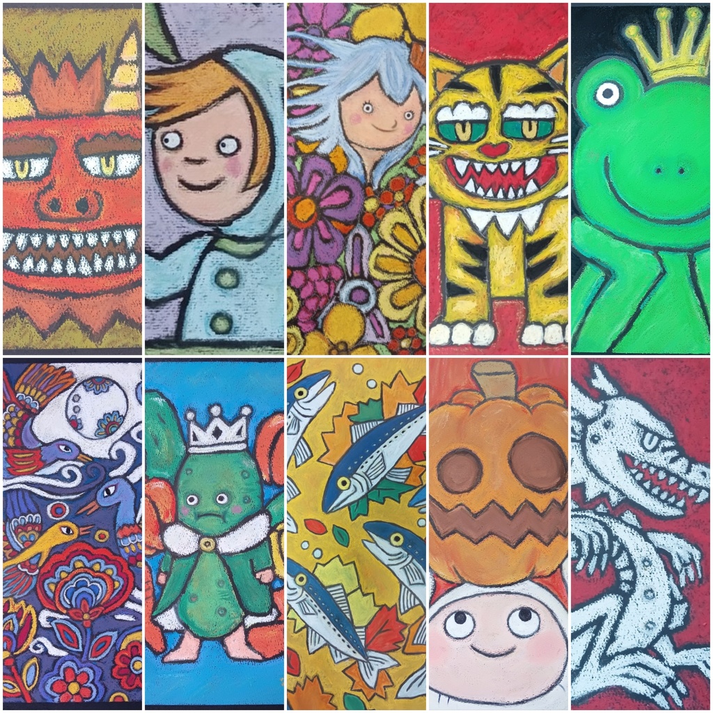 2026年ポストカードサイズカレンダー12カ月セット🗓️