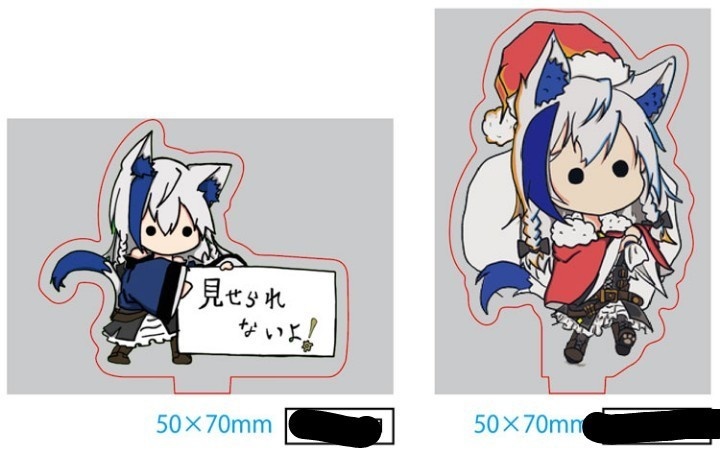 アクリルスタンド＆缶バッチフルセット＋おまけ付き