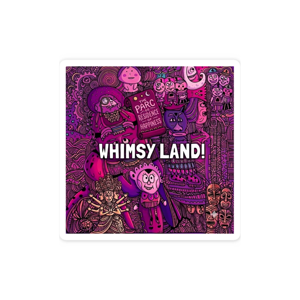 ​WHIMSY LAND アートステッカー